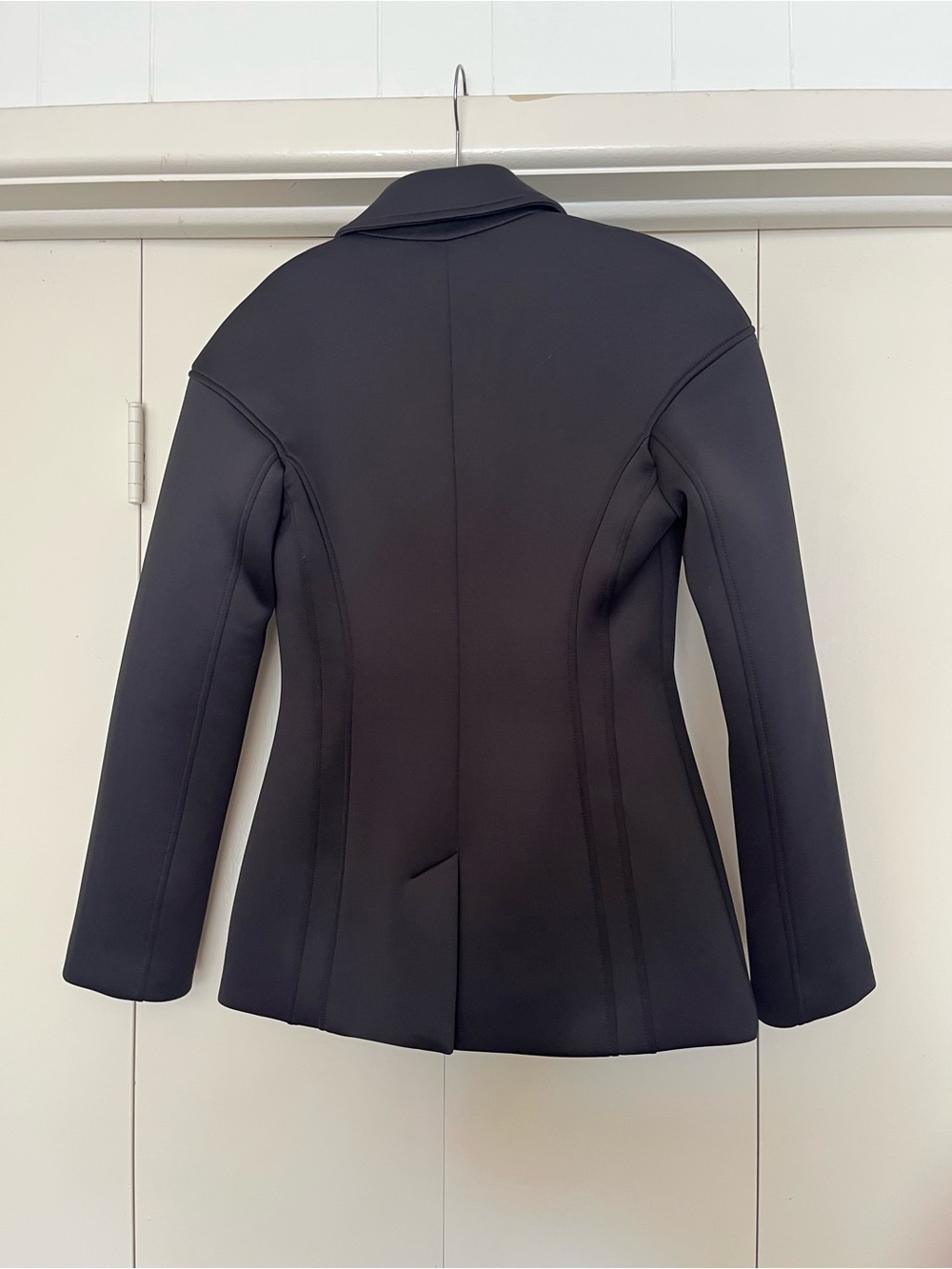 NWT Zara Black Double-Breasted Tailored Blazer - Picture 3 of 3